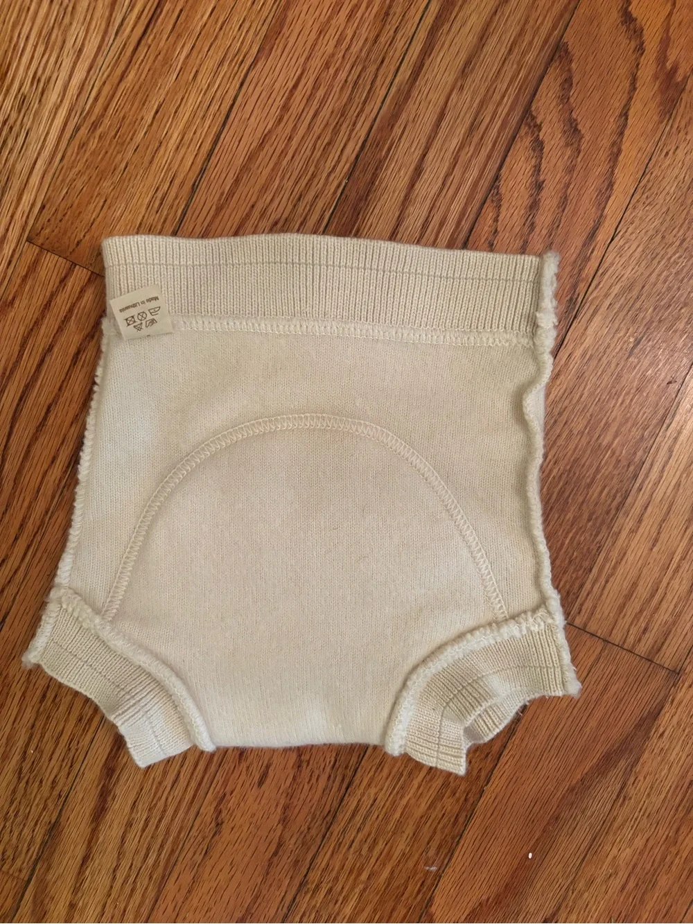 LanaCare Overnight Soaker Night Diaper Cover Organic Merino Wool Sz S